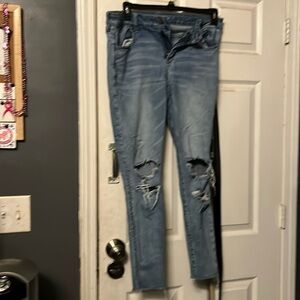 American Eagle HI-Rise Jegging Size 14